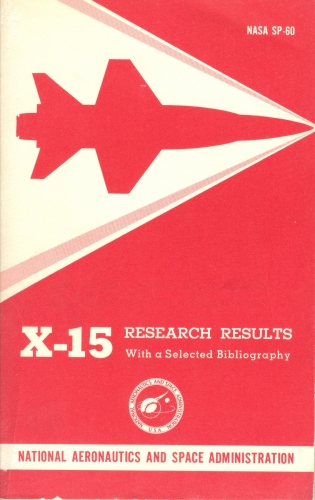 X-15 Flight Manual cover
